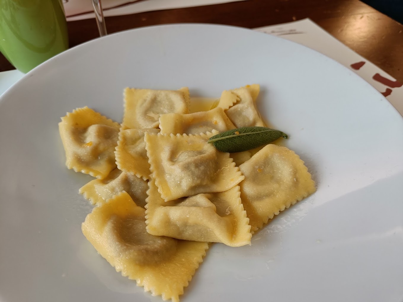 tortelli di zucca ai ranari mantova