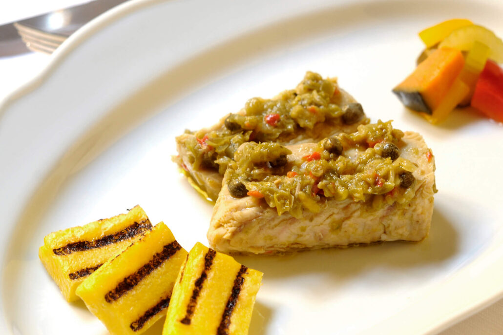 luccio in salsa cigno
