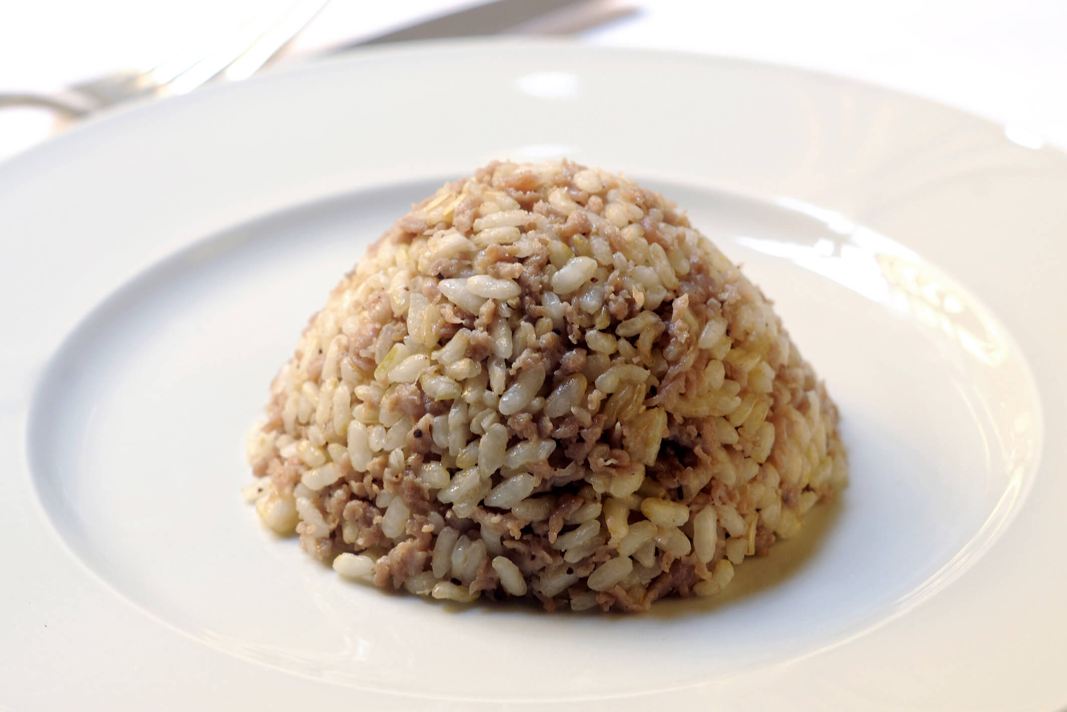 risotto alla pilota - cigno