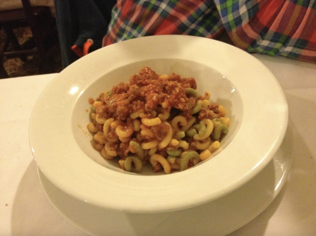 gramigna con salsiccia da gianni