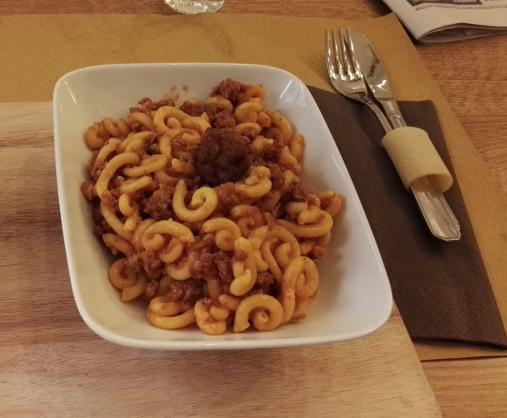 gramigna salsiccia sfoglia rina