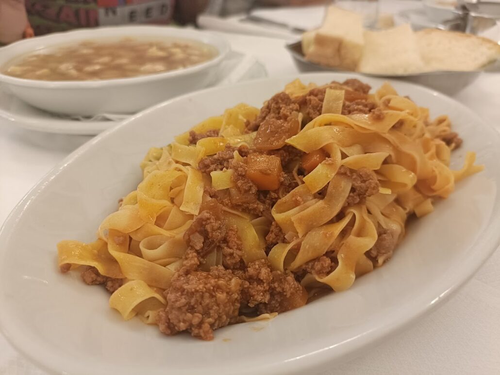 tagliatelle al ragù anna maria