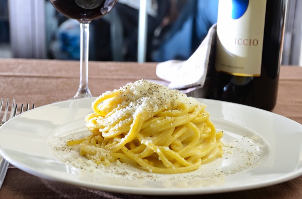 Cacio e Pepe hosteria grappolo d'oro