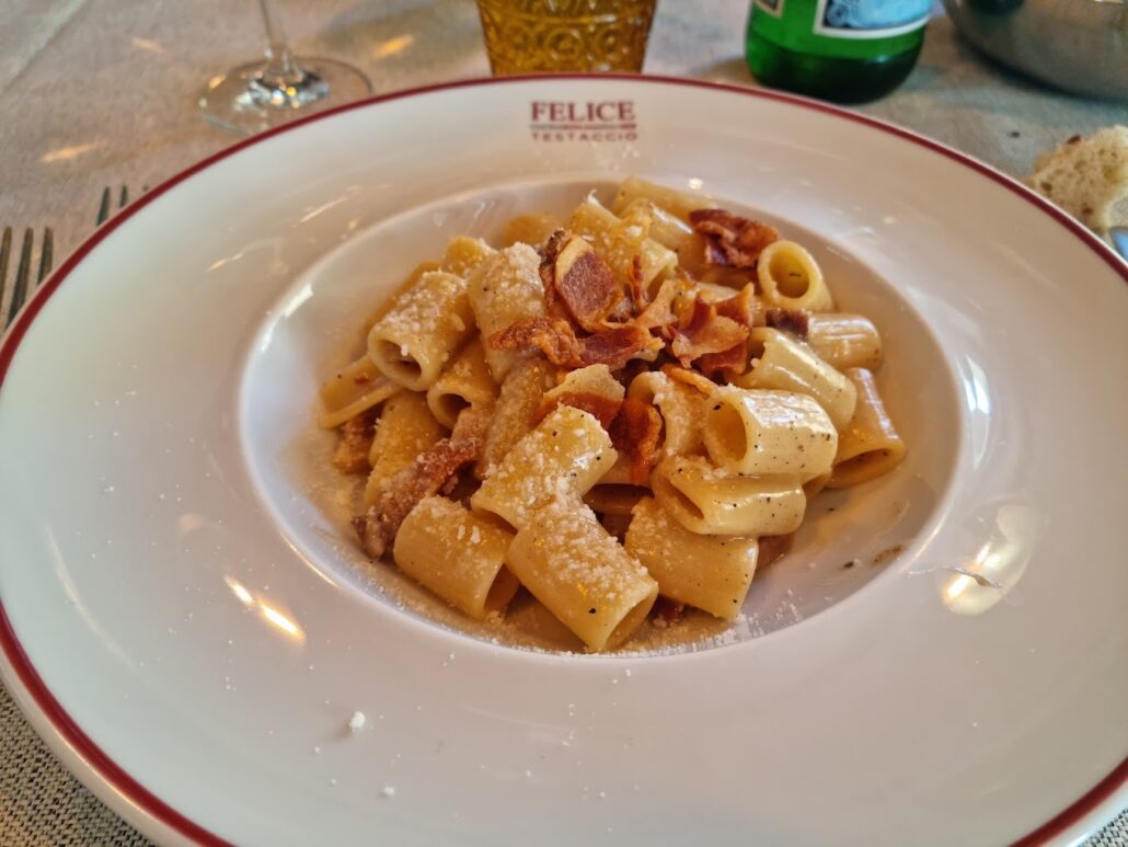 Gricia Felice a testaccio