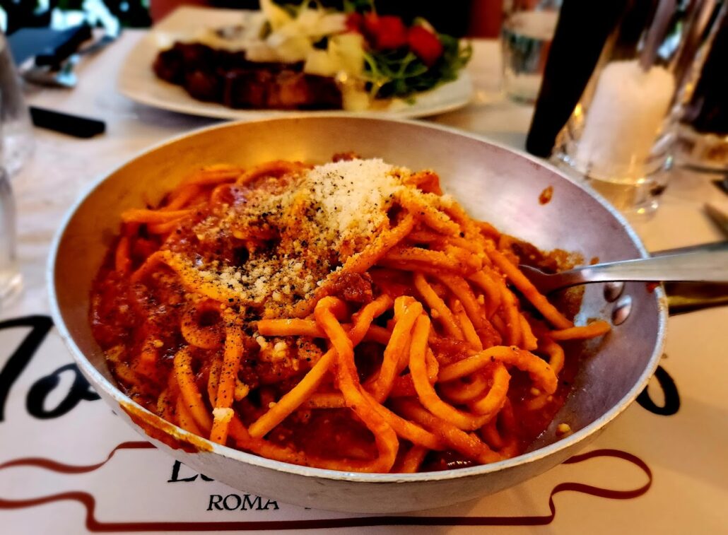 tonnarello amatriciana