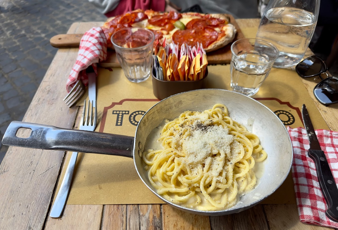 cacio e pepe tonnarello