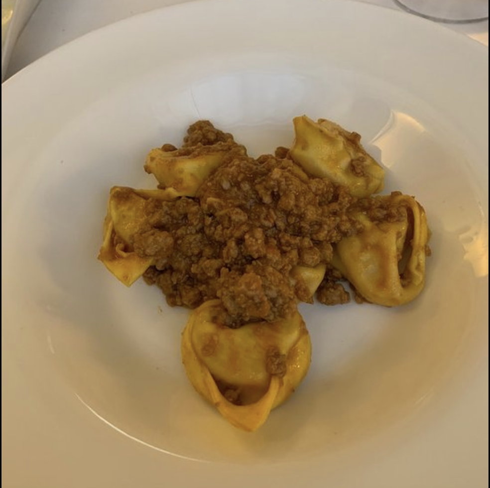 cappellacci di zucca al ragu