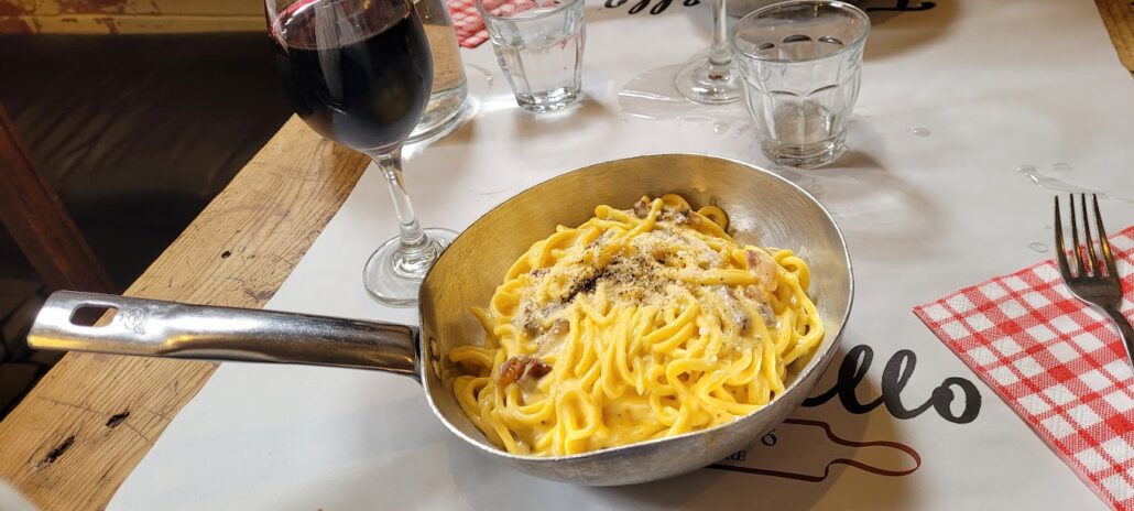 tonnarello carbonara