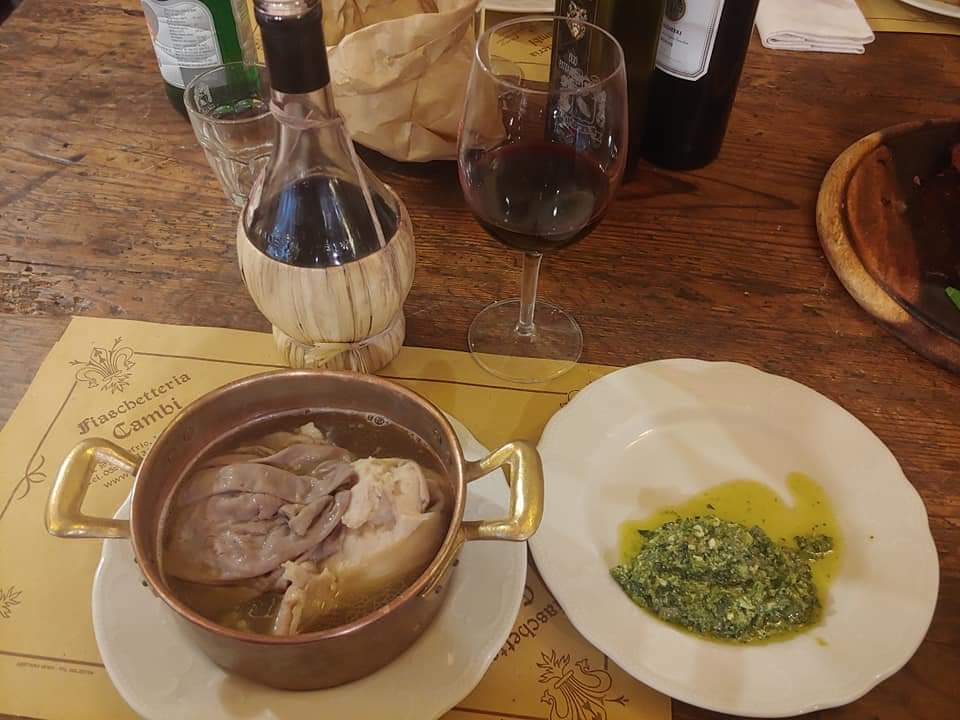 lampredotto con salsa verde
