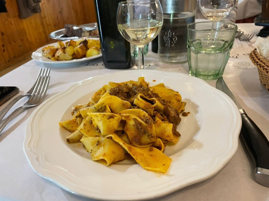 pappardelle cinghiale casalinga