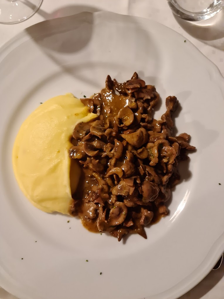 rognoncino trifolato con pure