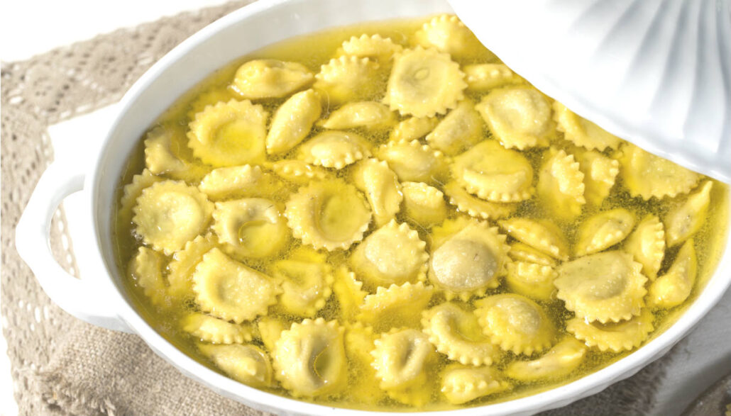 anolini in brodo piacenza