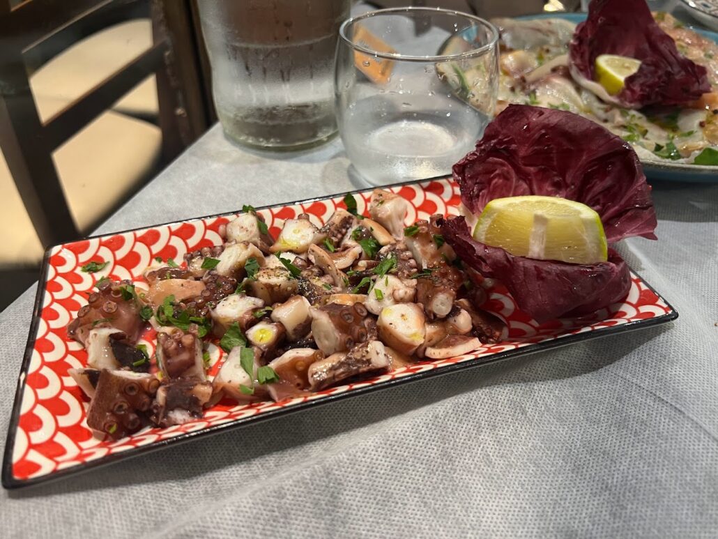 insalata di polpo fucularu catania