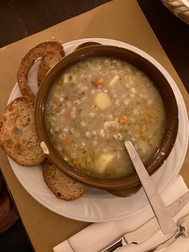 zuppa orzo trento rosa oro