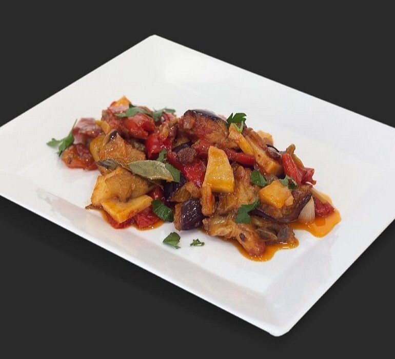 caponata sicilia street food catania