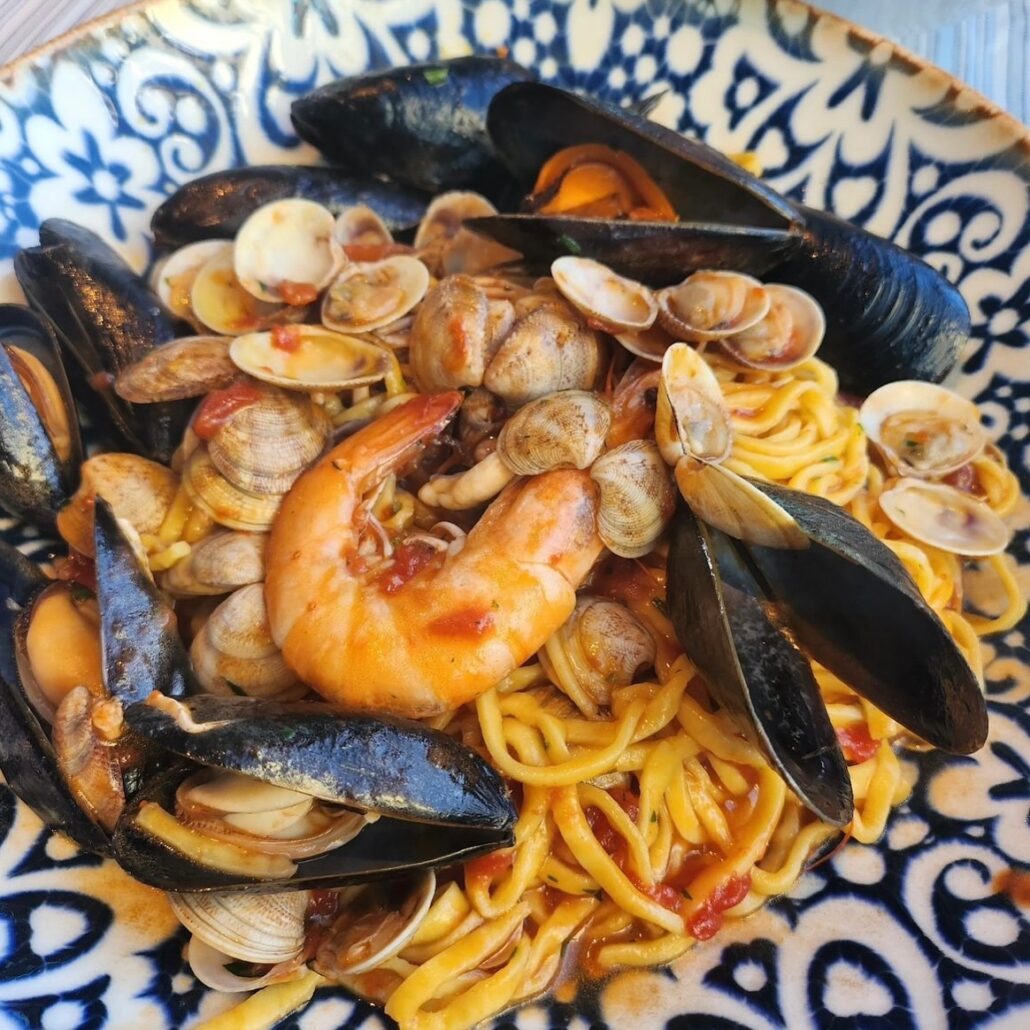 tagliolini scoglio zodiaco rimini