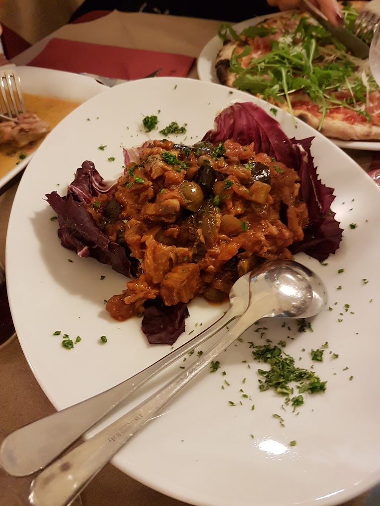 caponata di pesce spada il culinario palermo
