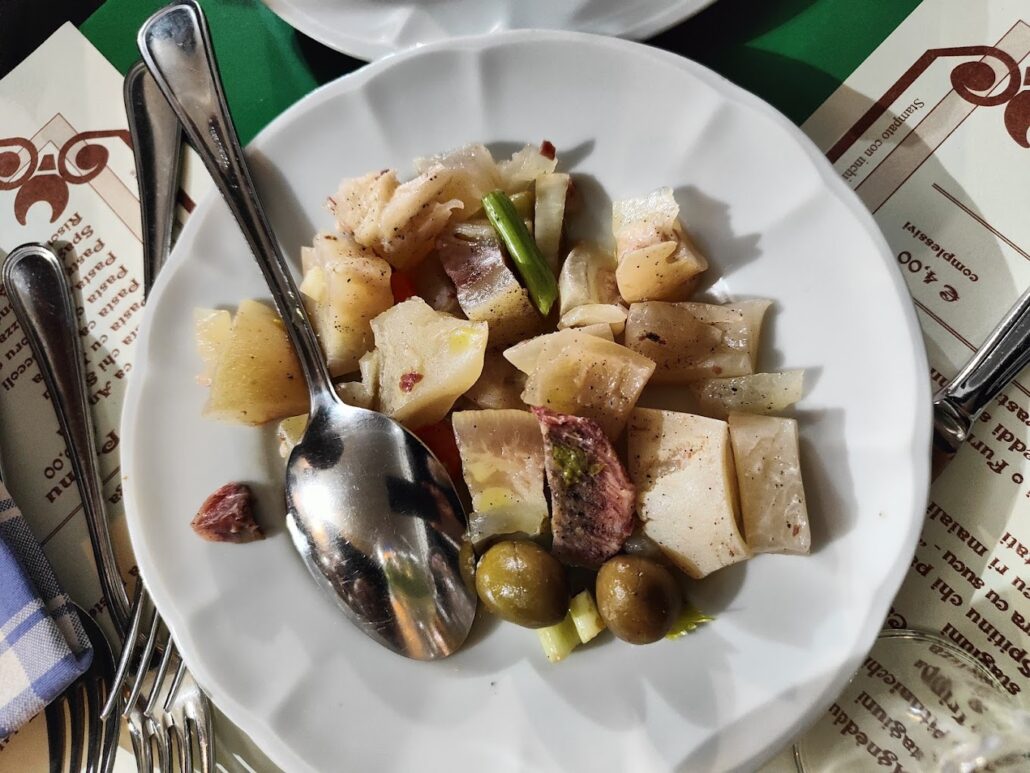 trattoria altri tempi palermo mussu e carcagnolu