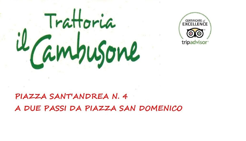 trattoria cambusone palermo