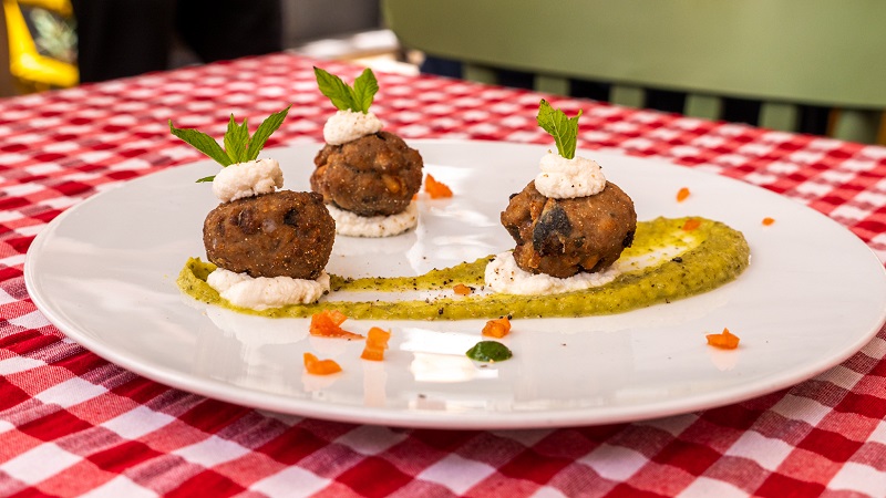 polpette di sarde taverna dei canti palermo