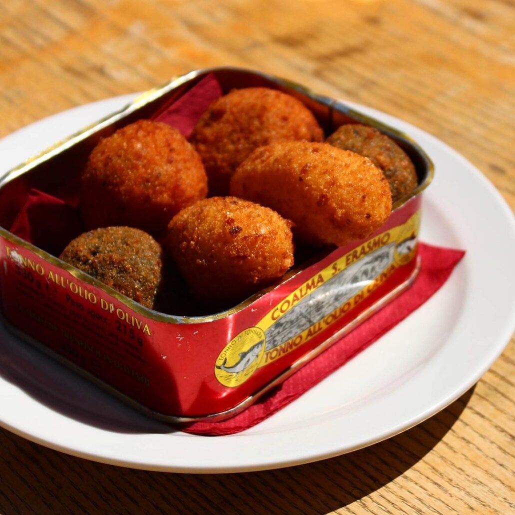 arancinette osteria mangia e bevi palermo