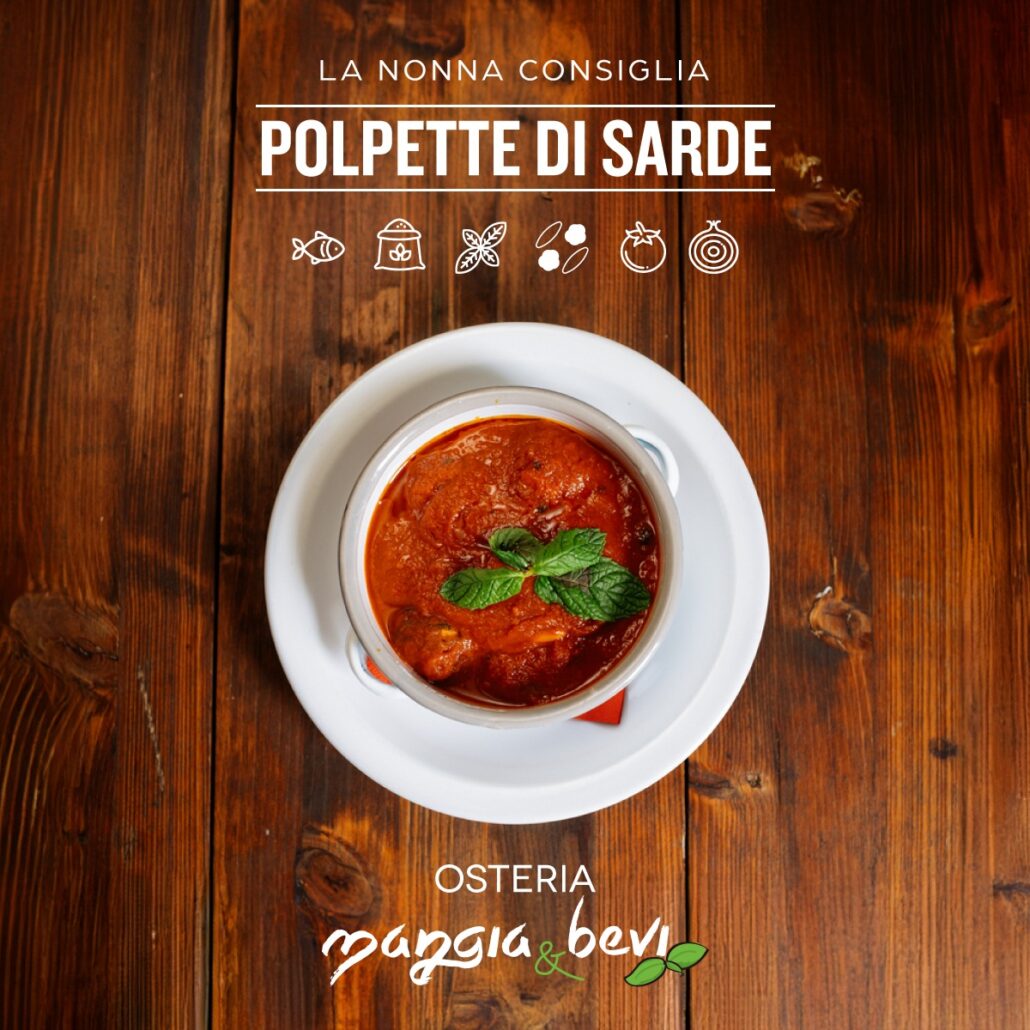 polpette di sarde osteria mangia e bevi palermo
