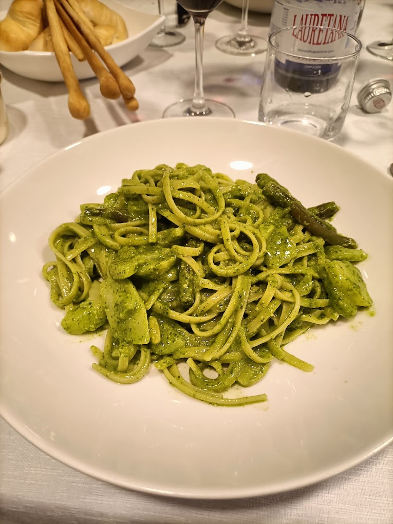 trenette al pesto trattoria arvigo genova