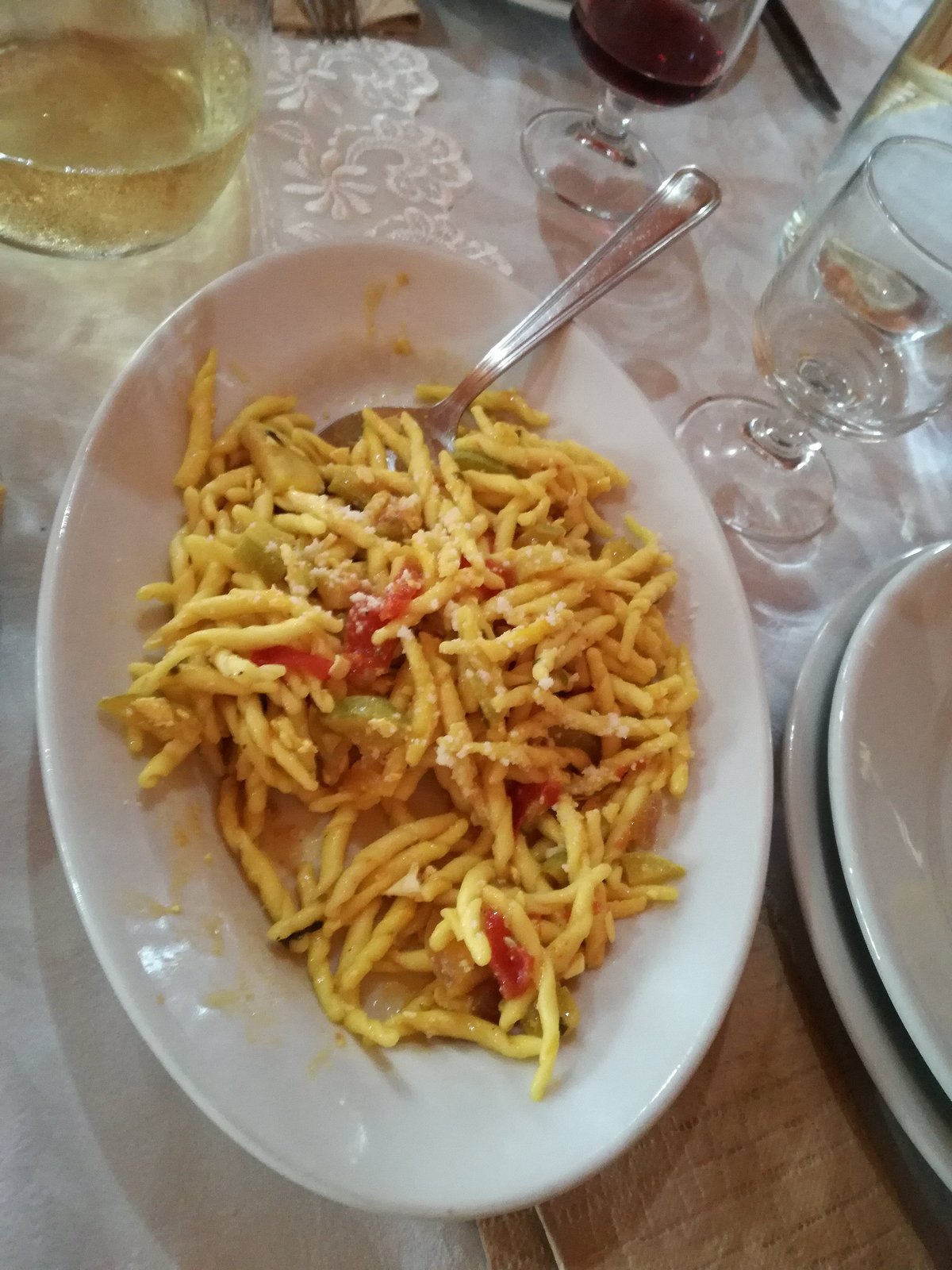 maccarones de busa baccu cardu cagliari