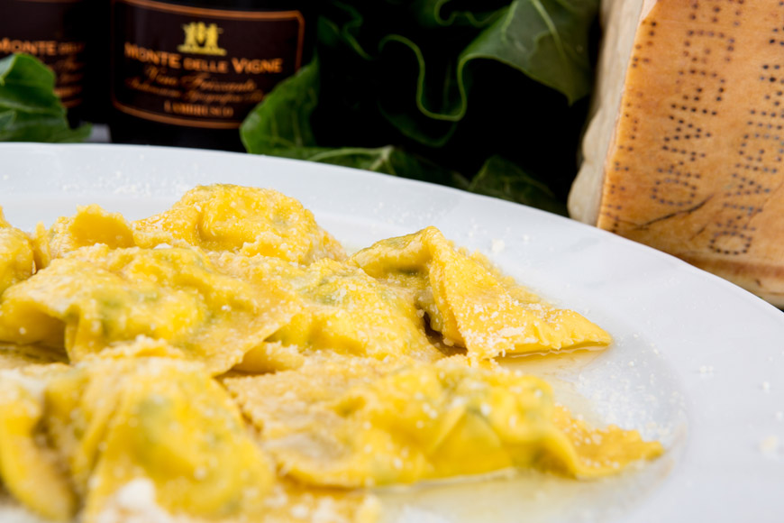 tortelli erbette ristorante cocchi parma