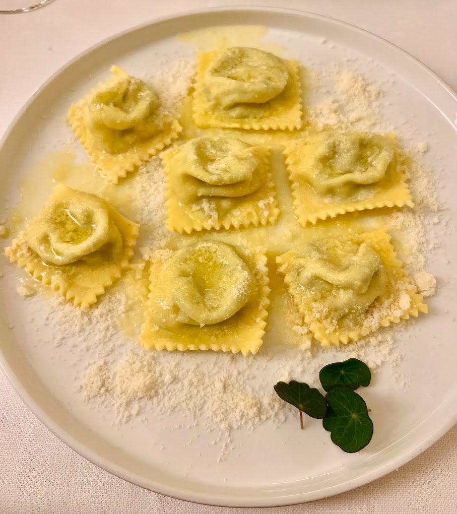 ristorante la forchetta tortelli alle erbette parma