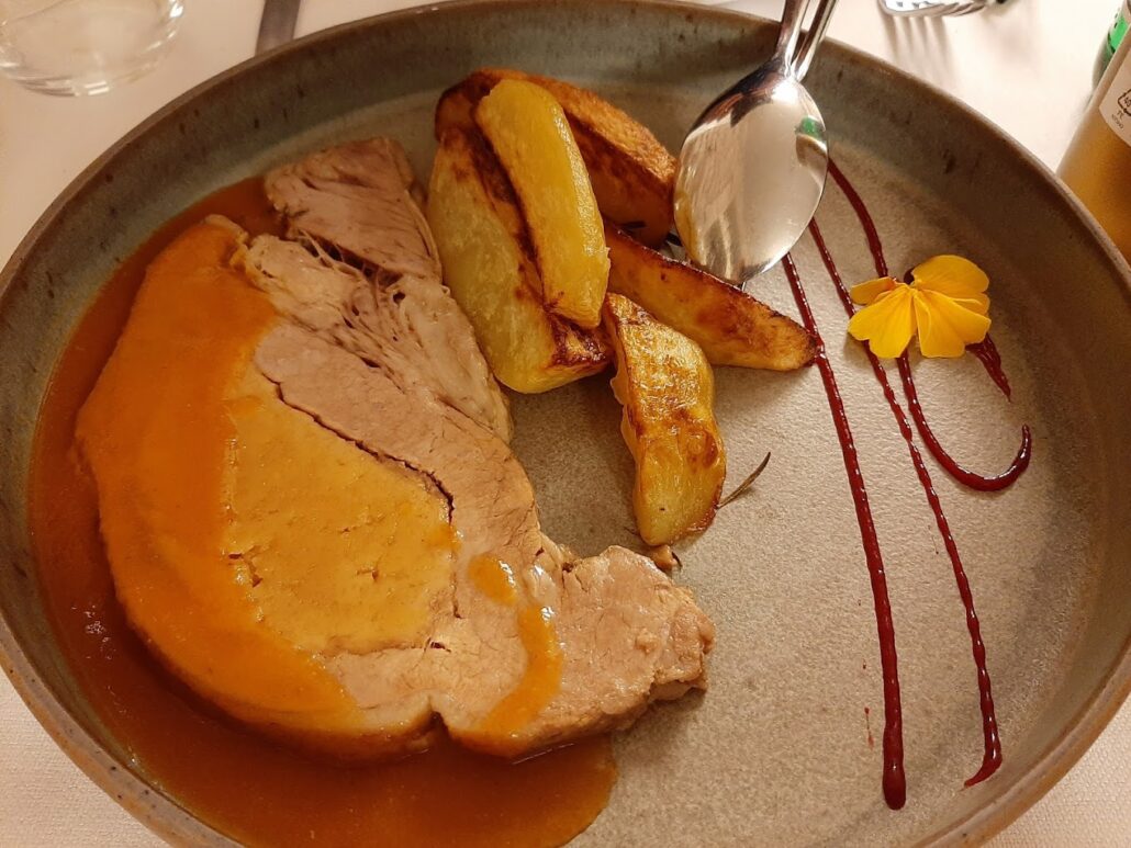 punta di vitello trattoria la forchetta parma