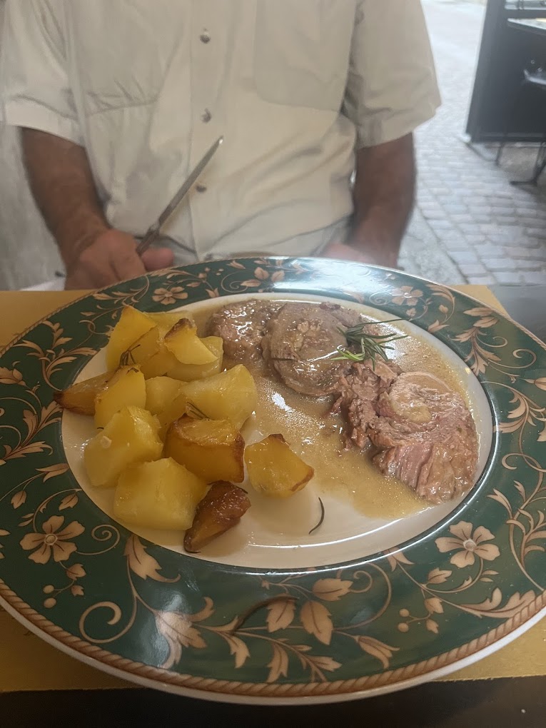 rosa di parma osteria della ghiaia