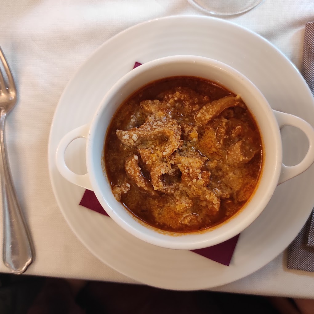 trippa alla parmigiana trattoria del grillo parma