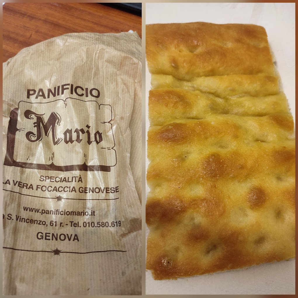 focaccia genovese panificio mario genova