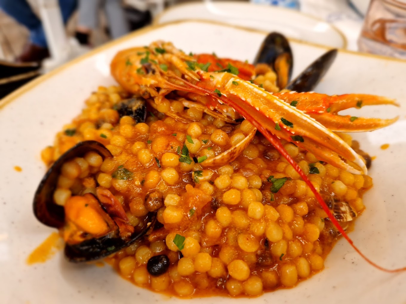 fregola allo scoglio otium cagliari