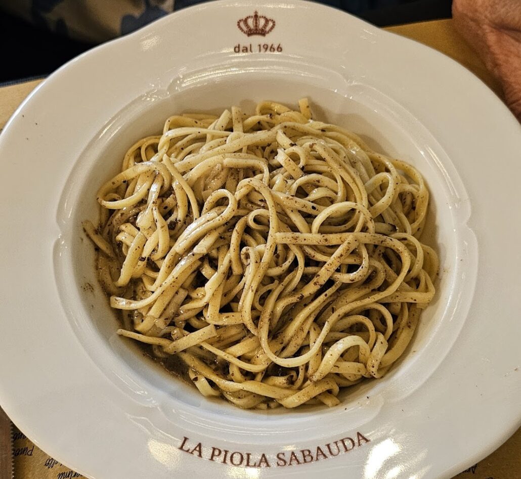 tajarin piola sabauda torino