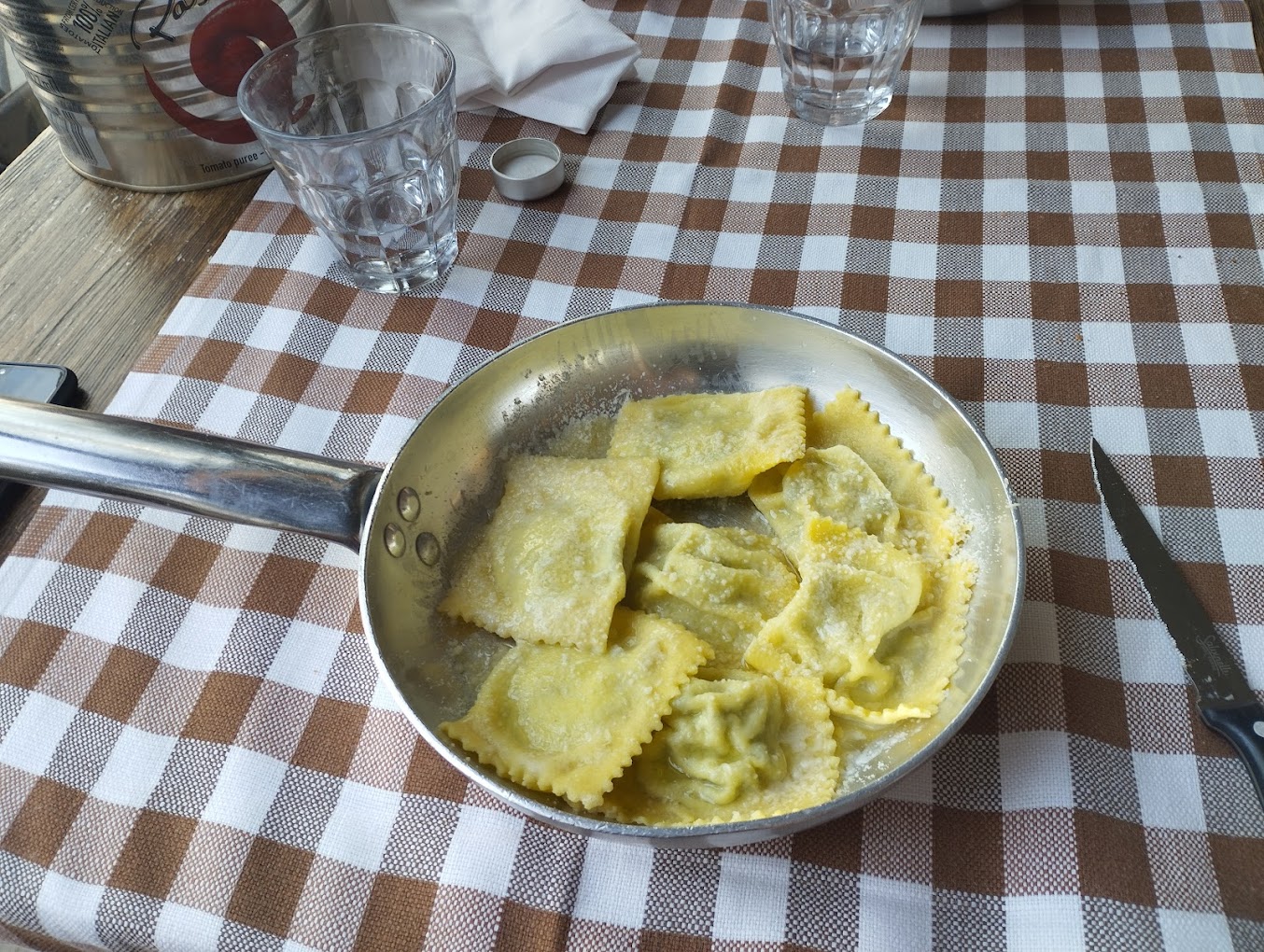tortelli di erbette osteria dei servi parma