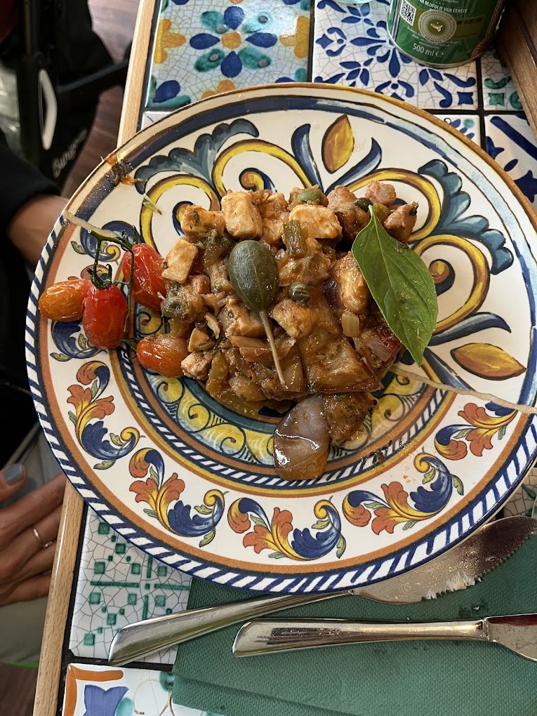 pesce stocco alla ghiotta il siciliano messina ristorante