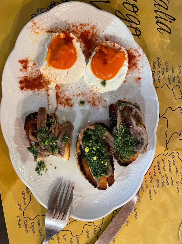 tomini e acciughe piola sabauda torino