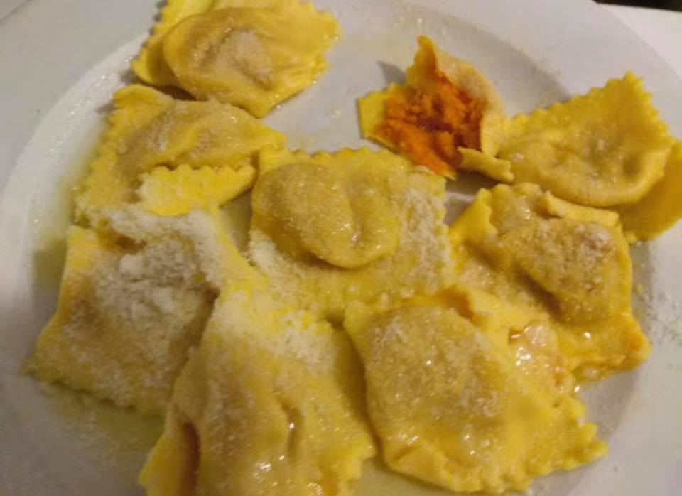 tortelli di zucca trattoria del tribunale parma