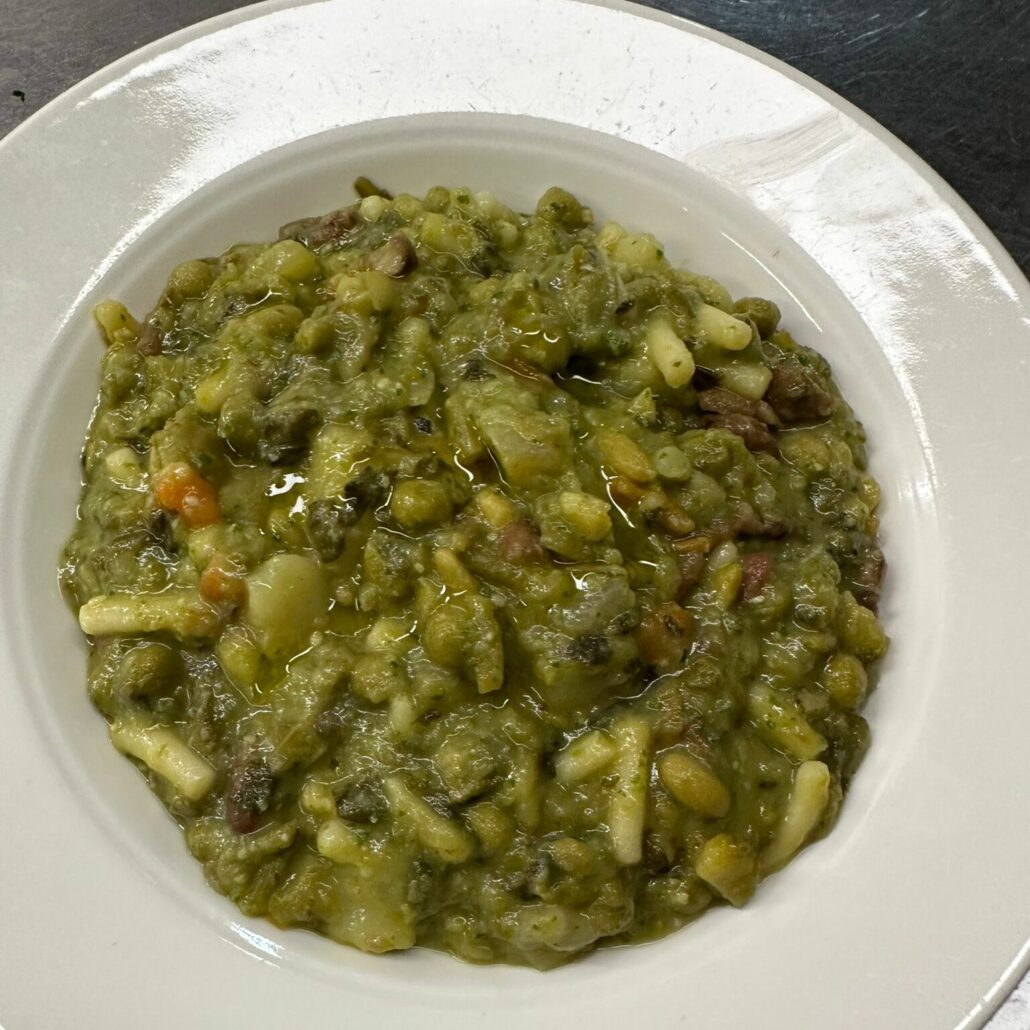 minestrone genovese osteria di vico palla genova