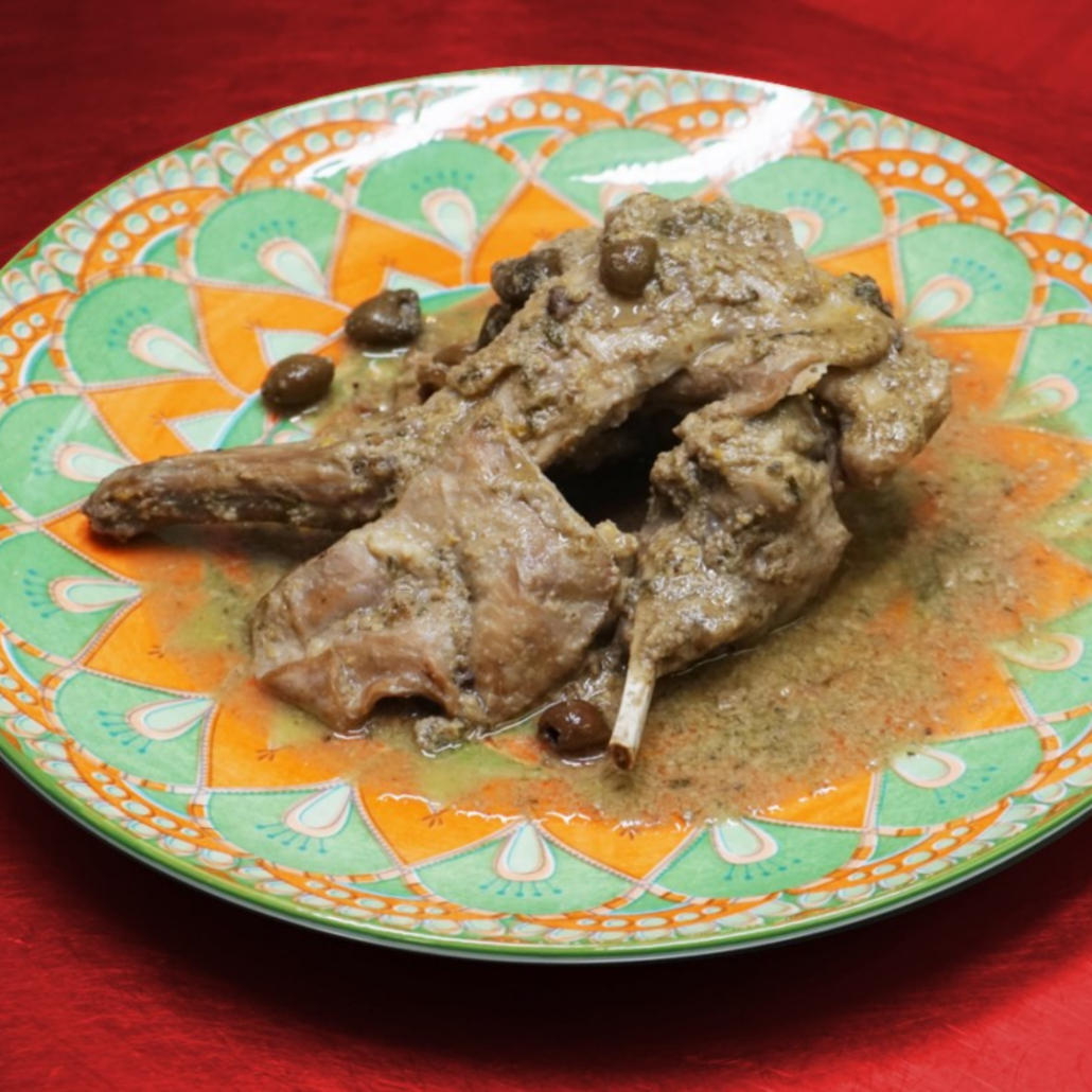 coniglio alla ligure voglia di genova