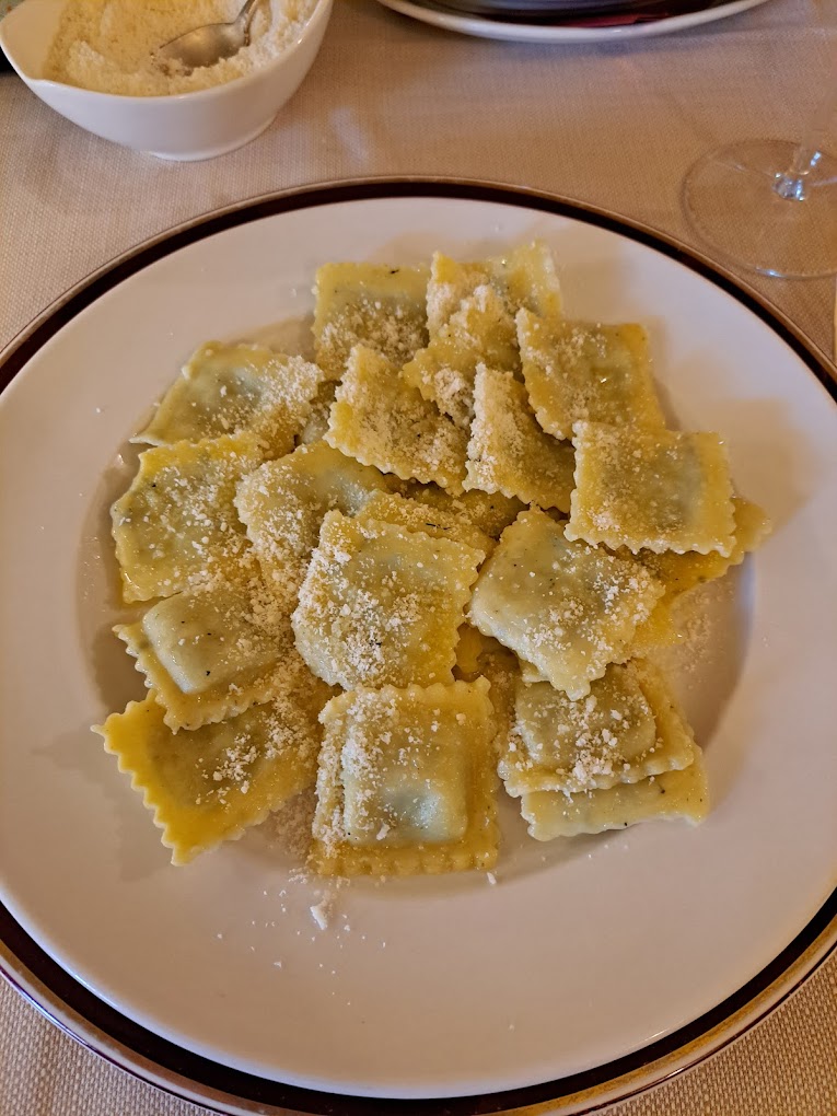 tortelli di zucca trattoria la zucca reggio emilia