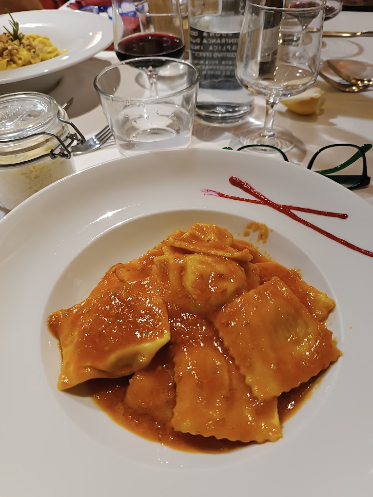 tortelli di zucca osteria chilometro zero reggio emilia