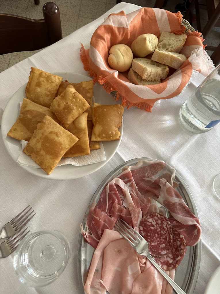 gnocco fritto trattoria aldina modena