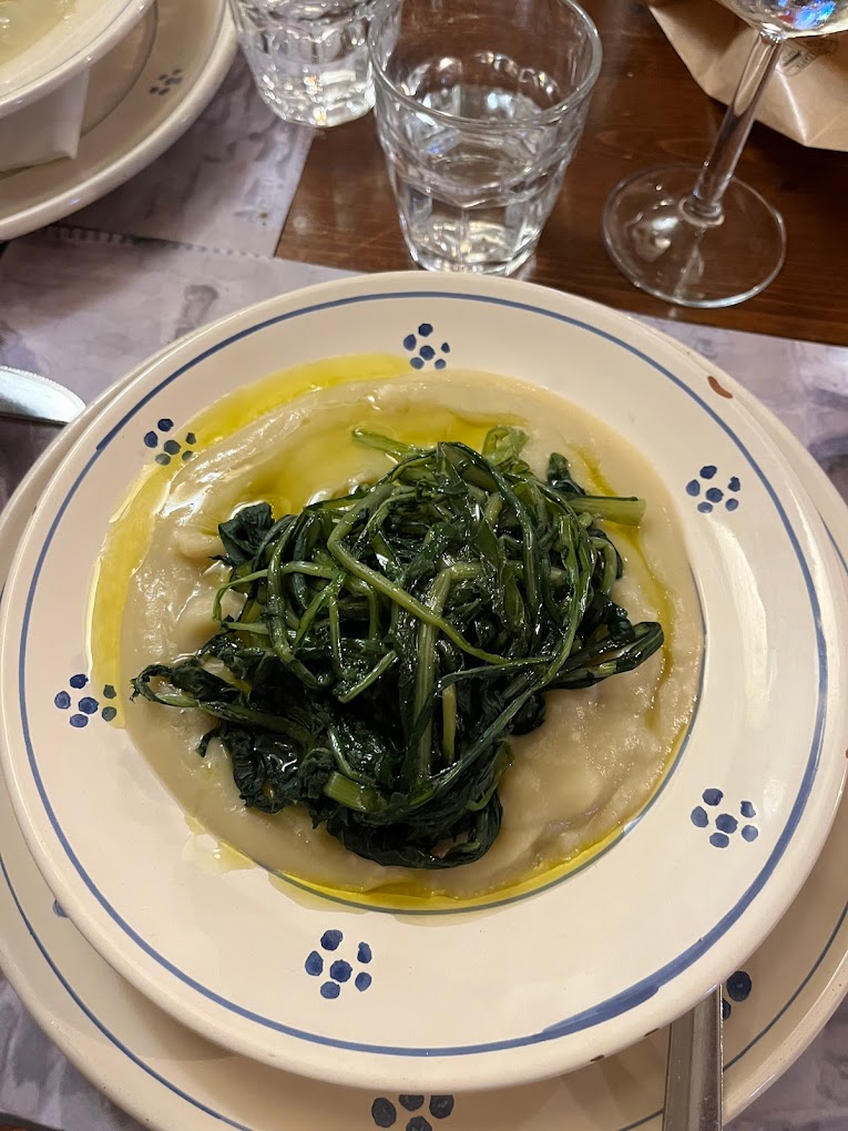 trattoria del caveoso fave e cicoria matera