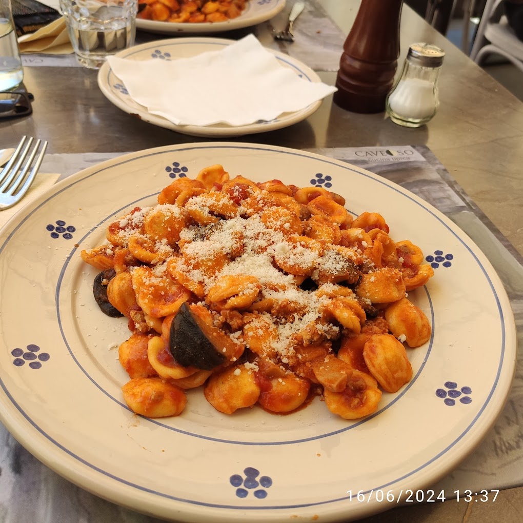 orecchiette trattoria del caveoso matera