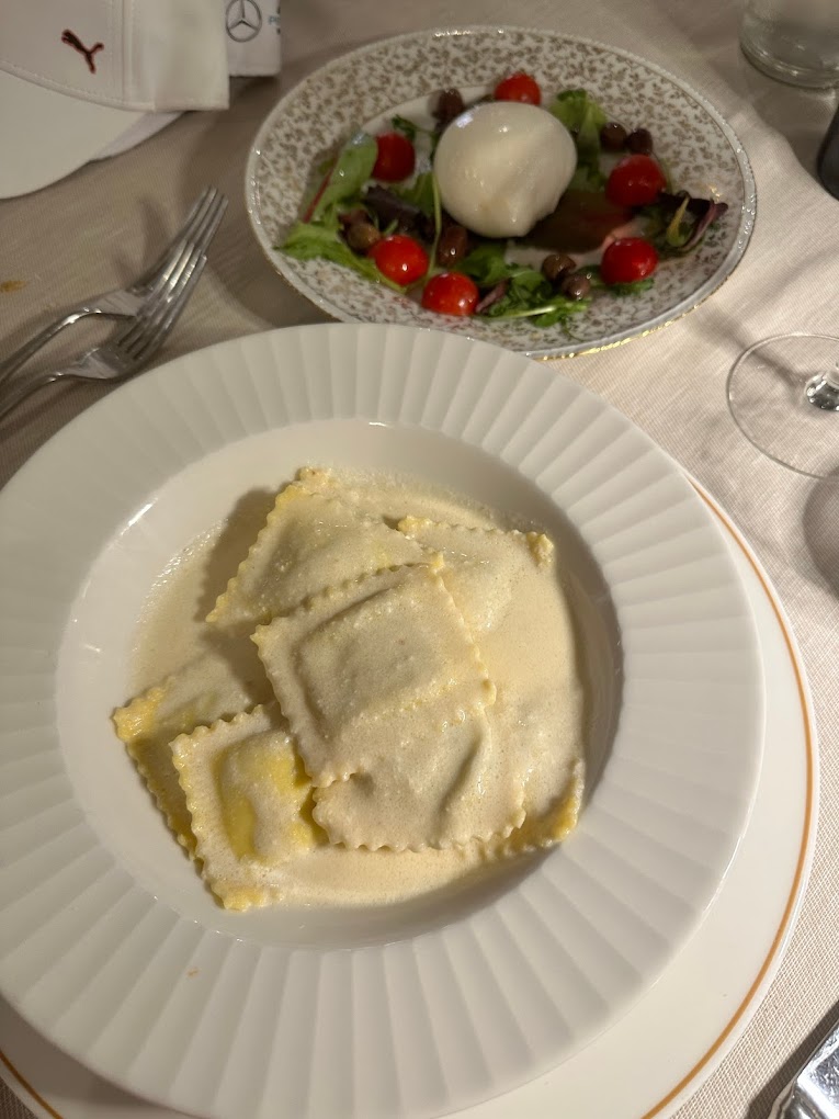 ristorante damedeo modena tortelli ricotta e spinaci