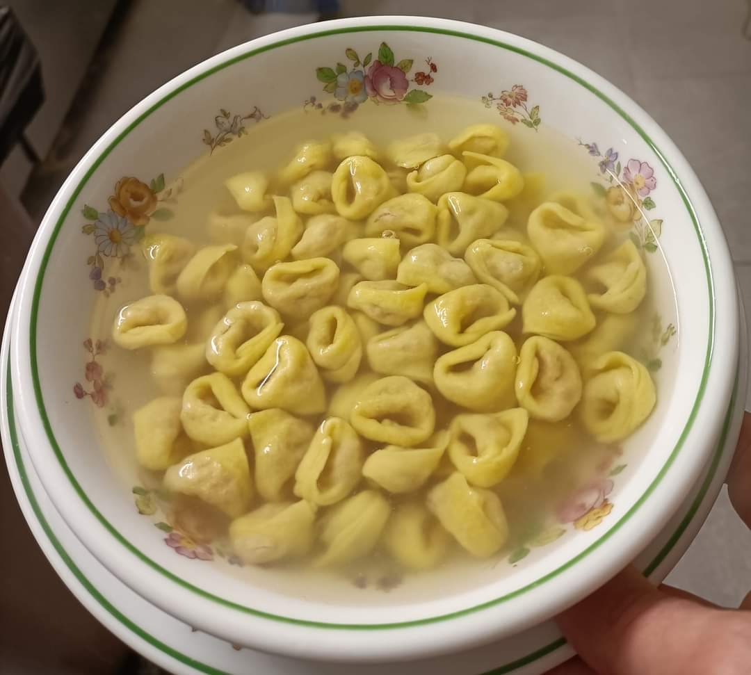 tortellini in brodo da danilo modena