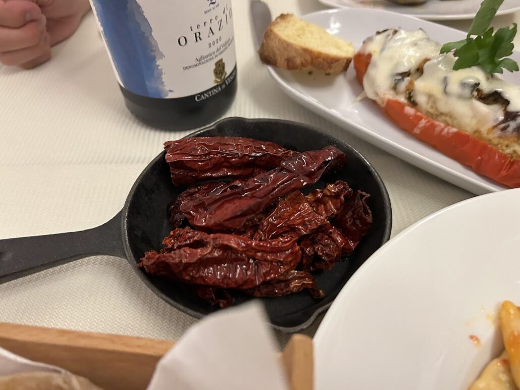 peperoni cruschi trattoria lucana matera